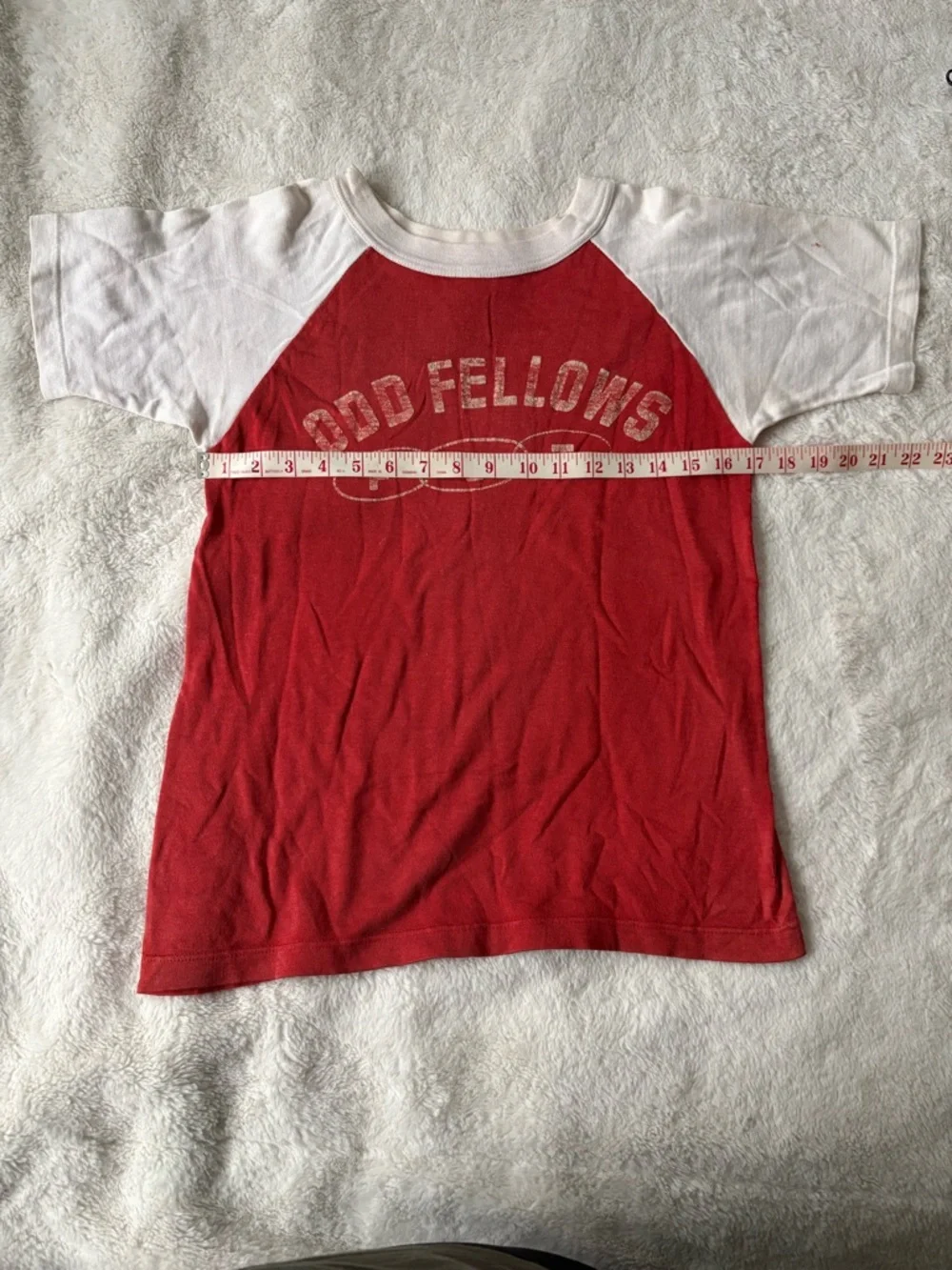 Authentic Vintage 1960s Men’s Odd Fellows Collectable Baseball T-Shirt - Picture 6 of 8